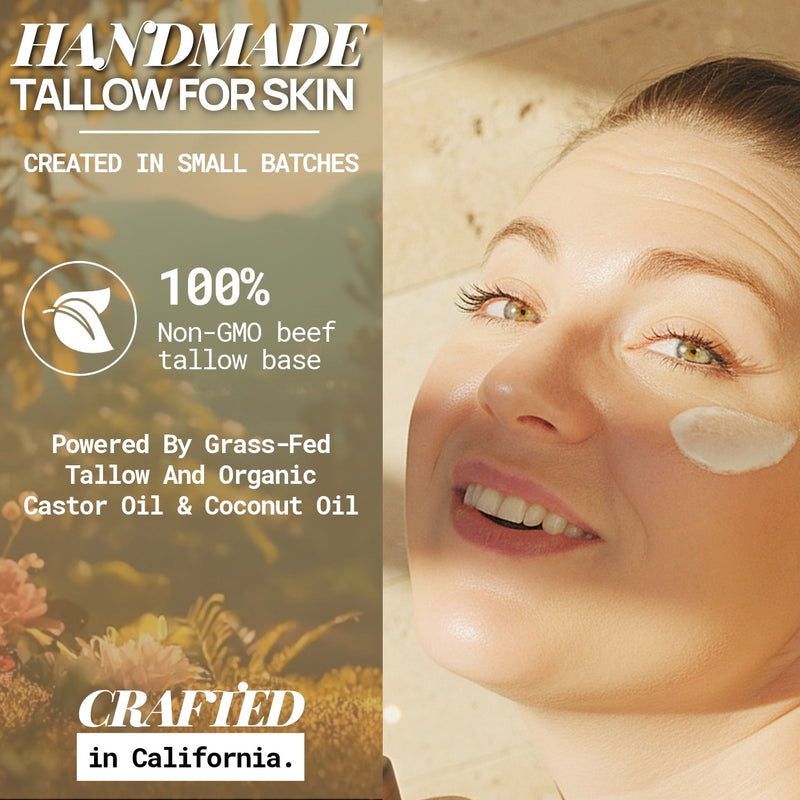 Beef Tallow For Skin Unscented- By Shal Radiance